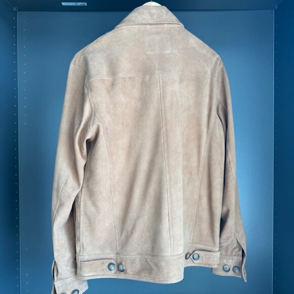 7 Diamonds Genuine Suede Leather Jacket - Picture 2 of 8